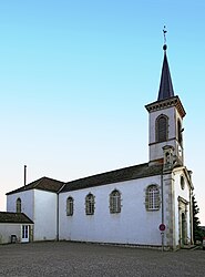 The church in Courcelles-Frémoy