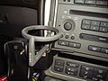 Retractable cupholder (Saab 9-5)