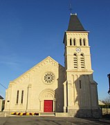 Façade de l'église Notre-Dame-de-l'Assomption.