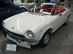 Fiat 124 Sport Spider.