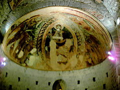 Frescos del ábside.