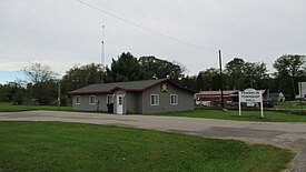 Franklin Township Hall in Meredith