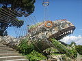 La fontana del Serpente negli Orti del Parnaso