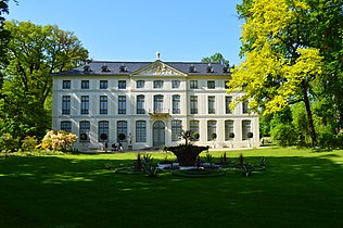 Le palais d'été dans le parc de Greiz