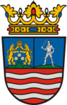 Wappen des Komitats Győr-Moson-Sopron