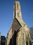 Greyfriars Tower in Tower Gardens