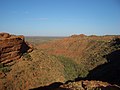 Vue sur le Kings Canyon depuis le Rim Walk