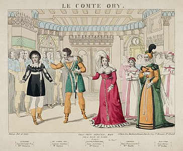 Final scene of Le comte Ory, by Dubois & chez Martinet (restored by Adam Cuerden)