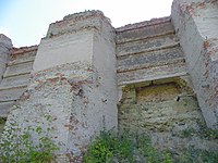 Old lime kilns in Manzhykiv Kut, Ukraine