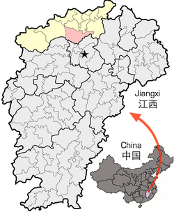 永修县的地理位置