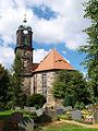 Die Kirche in Lohmen, ab 1797 Wirkungsstätte von Carl Heinrich Nicolai