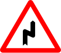 1c) — Curve to the right and then to the left