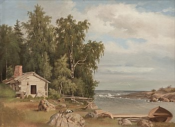 Beach Landscape from Lövö