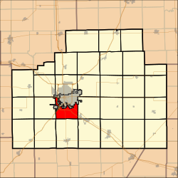 Location in McLean County