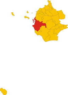 Localisation de Marsala