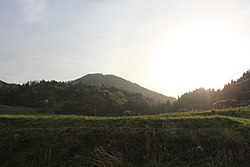 石見丸山城遠景