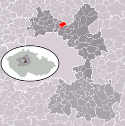 Mratín – Mappa