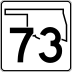 State Highway 73 marker