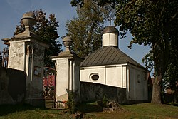 Cemetery chapel in Parchów