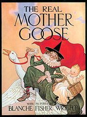 The Real Mother Goose, Blanche Fisher Wright, illustrator, 1916