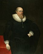 Robert Tatton; portrait by Cornelis Janssens van Ceulen, dated c. 1625