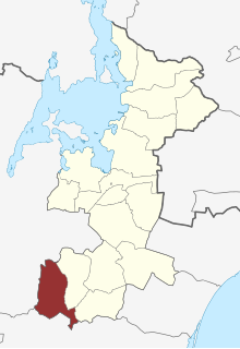 Lage des Dåstrup Sogn in der Roskilde Kommune