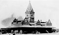 The California Southern Railroad's San Diego, California passenger terminal, built in 1887.