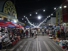 Santiago City Centro, night market