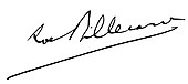 signature de Robert Billecard