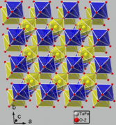 Crystal structure of tapiolite