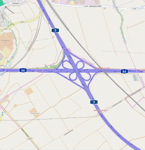 Übersichtskarte Wiesbadener Kreuz