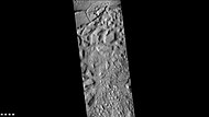 Light-toned deposit in Arsinoes Chaos, as seen by CTX camera (on Mars Reconnaissance Orbiter).