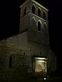 Église de nuit.