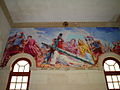 Mural in church.