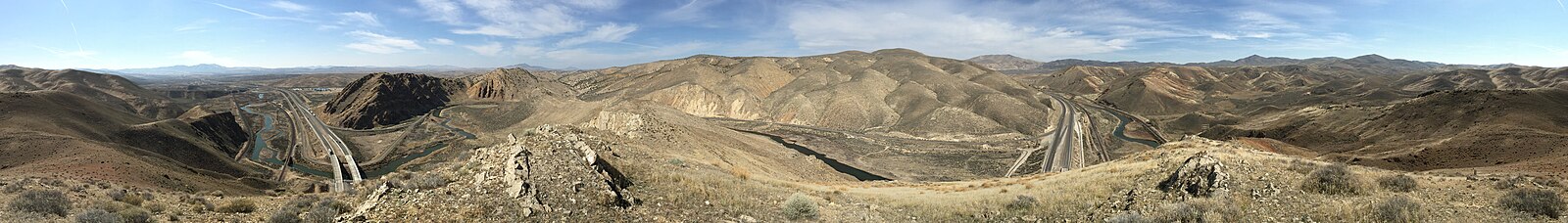 Carlin Canyon view