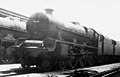 Jubilee No. 45664 Nelson awaiting duties at Agecroft Motive Power Depot.