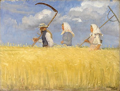 Harvesters, by Anna Ancher