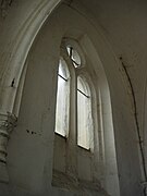 Une des fenêtres de l'église.