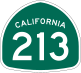 State Route 213 marker