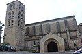 Caunes-Minervois, Nordseite der Abteikirche