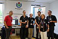 Stand Wikimédia France au FIG 2014 à Saint-Dié.