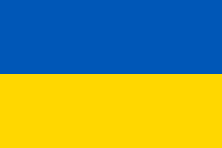 Flag of Ukraine - Solidarity with the people and the country of Ukraine