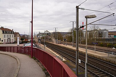 La gare de Champigneulles