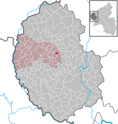 Hargarten – Mappa