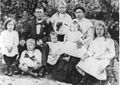 John Denzel Turner family portrait about 1903.