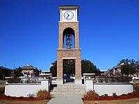 Clock tower on Perkinston Campus