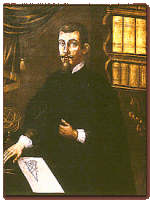 Portrait de Marino Ghetaldi dans le palais du recteur de Raguse.