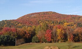 Vue depuis le rang Sainte-Cécile.