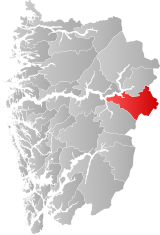 Lærdal within Vestland