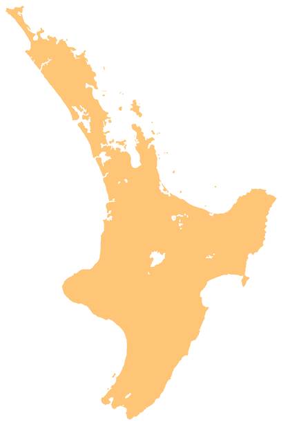 List of rock formations of New Zealand is located in North Island